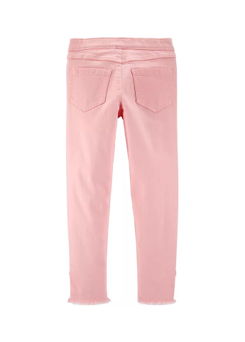 Джеггінси Carter's рожеві джинсові бавовна, віскоза, еластан