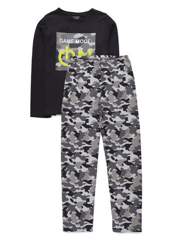 Комбинированная всесезон пижама (2 шт.) лонгслив + брюки Primark