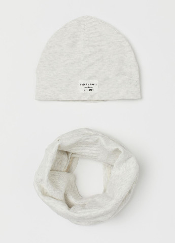 Комплект (шапка, шарф-снуд) H&M (256490938)