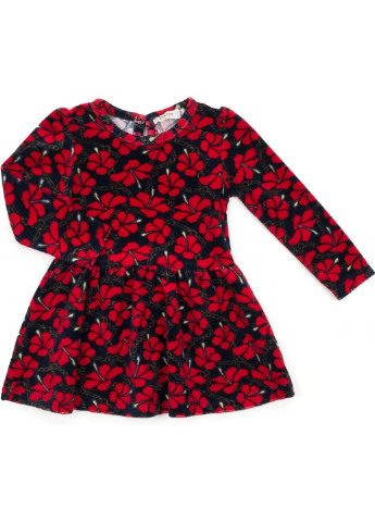 Красное платье велюровое (14880-86g-red) Breeze (251326523)