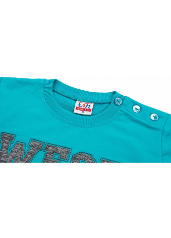 Серый демисезонный набор детской одежды кофта с брюками "west coast" (8248-104b-blue) Breeze