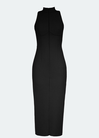 Чорна ділова плаття, сукня футляр Gepur однотонна