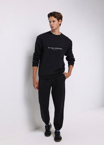 Черные спортивные демисезонные джоггеры брюки Colin's