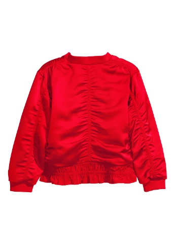 Красная демисезонная куртка H&M
