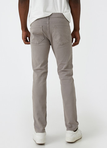 Серые демисезонные джинсы KOTON