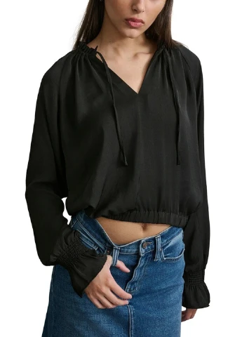 Чорна блузка DKNY