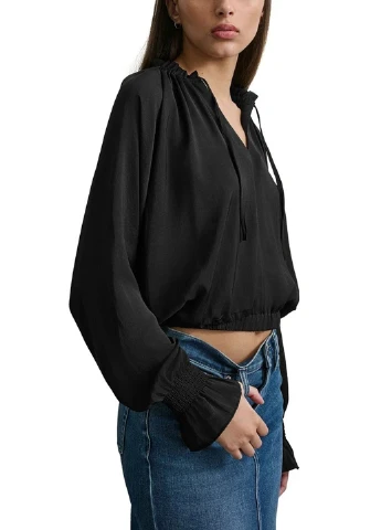 Чорна блузка DKNY
