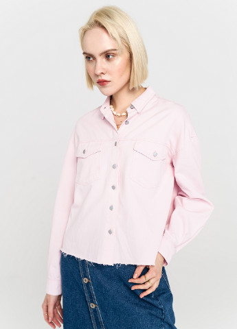 Розовая демисезонная блузка befree