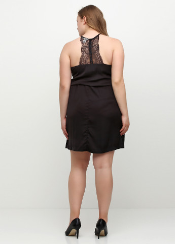 Чорна коктейльна платье H&M однотонна