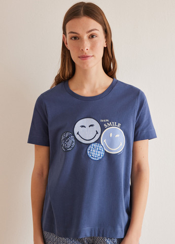 Синяя всесезон футболка Women'secret