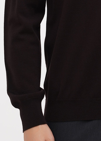 Темно-коричневий демісезонний светр пуловер Liu Jo
