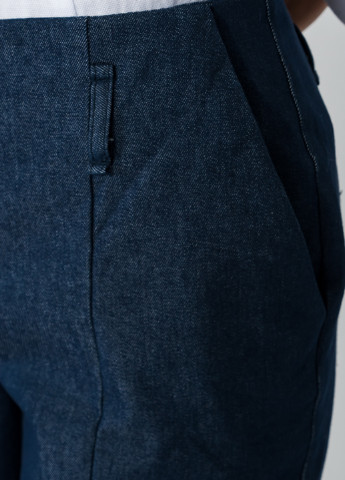 Синие кэжуал демисезонные зауженные брюки Kamomile