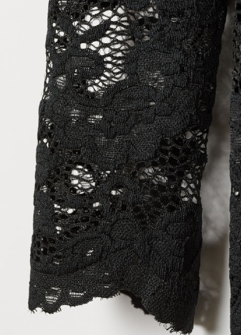 Черное кэжуал платье H&M однотонное