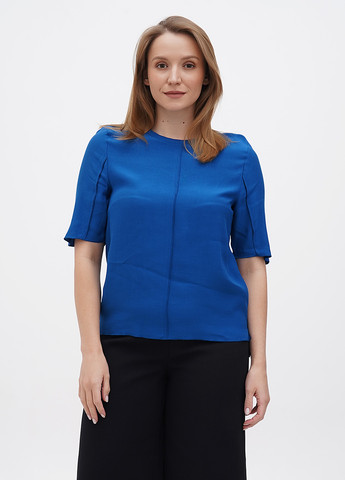 Синяя летняя блуза Marks & Spencer