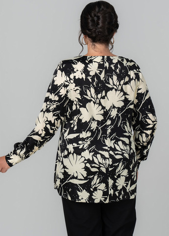 Чорно-біла блуза A'll Posa