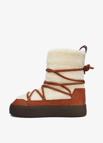 Дутики Tommy Hilfiger LACE-UP FAUX SHEARLING (329059493)