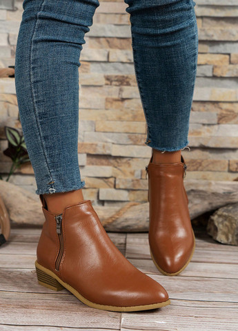 Коричневые демисезонная ботильоны SHEIN