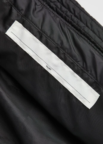 Чорна демісезонна куртка H&M