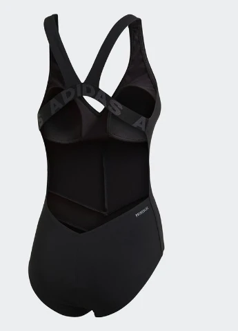 Черный летний купальник adidas