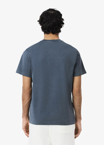 Синяя футболка Lacoste