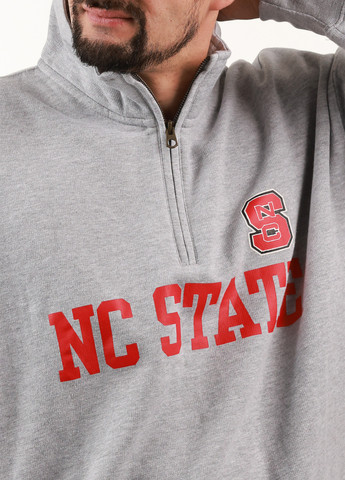 Сірий світшот Blue 84 меланж без декору (359854757)