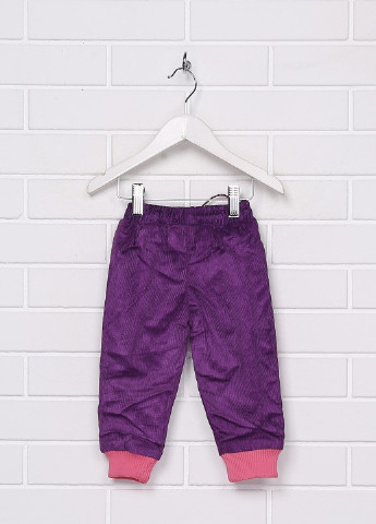 Фиолетовые спортивные зимние прямые брюки Aras