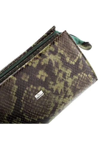 Жіноча шкіряна косметичка 19,5х11х5,5 см Desisan (252415755)