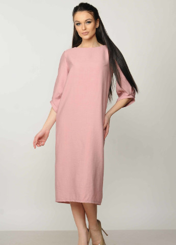 Рожева кежуал футболка рі марі меган пл 14.1-06 / 18 рожевий Ри Мари однотонна