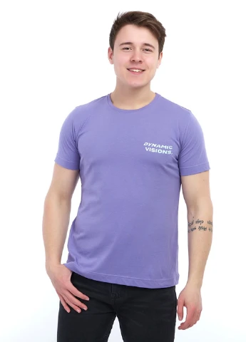 Сиреневая футболка мужская сиреневая Power