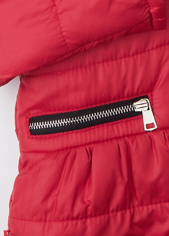 Красная демисезонная куртка Одягайко
