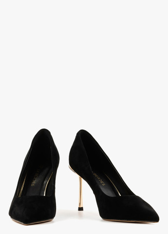 Le'BERDES Туфлі туфлі-човники чорний з натуральна замша, україна — демісезон (302137724)