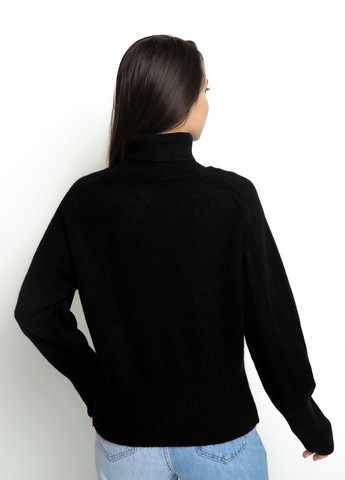 Чорний демісезонний светр Time of Style