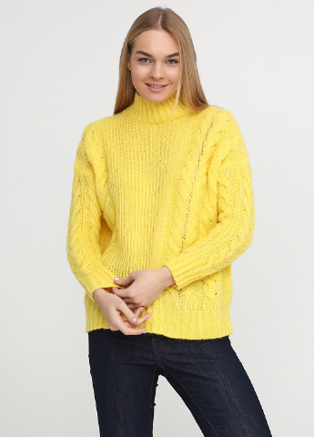 Жовтий демісезонний светр Pretty
