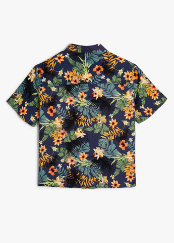 Цветная кэжуал рубашка с цветами KOTON