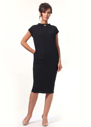 Черное кэжуал платье футляр Alika Kruss