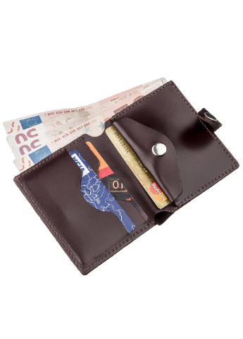 Чоловічий шкіряний гаманець 10х8,5х1 см Shvigel (252127227)