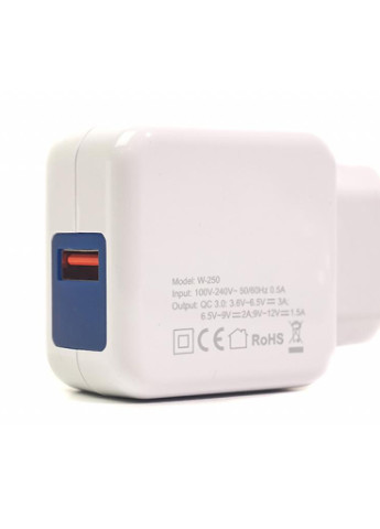 Зарядное устройство W-250 USB QC 3.0: 220V, 3A (SC230013) PowerPlant (216637551)