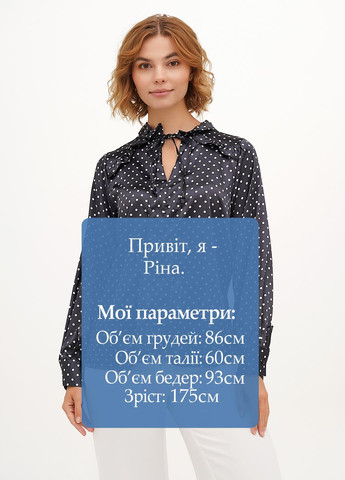 Чорна блуза Zara