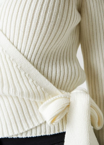 Белый демисезонный пуловер пуловер NA-KD