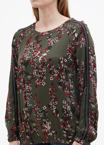Зеленая демисезонная блуза S.Oliver