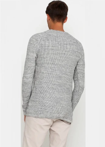 Серый демисезонный джемпер джемпер H&M