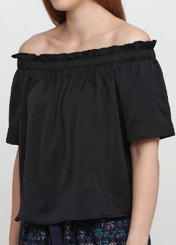 Черная летняя блуза Vero Moda