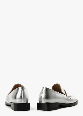 Le'BERDES Туфлі лофери срібний з натуральна шкіра, україна — демісезон (307526274)