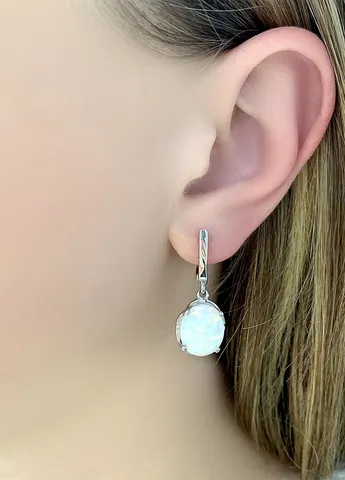 Серьги Silver Flame (233883704)