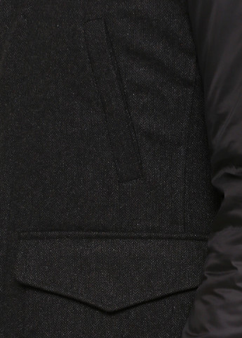 Черная демисезонная куртка Astoni