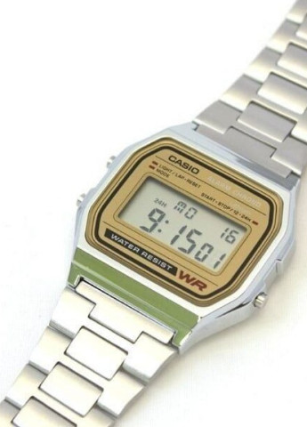 Мужские Часы A158WEA-9EF кварцевые спортивные Casio (226699220)