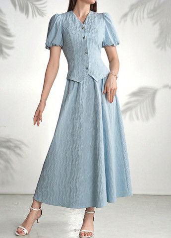 Костюм (блуза, спідниця) SHEIN (325264305)