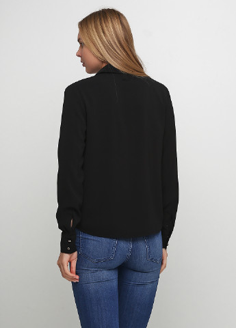 Черная демисезонная блуза Guess by Marciano
