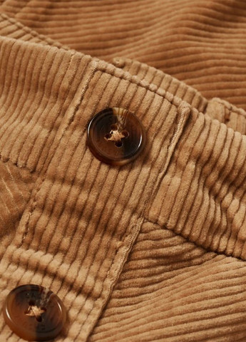 Бежевая кэжуал однотонная юбка C&A а-силуэта (трапеция)