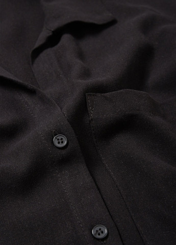 Чорна кежуал сукня сукня-сорочка C&A однотонна